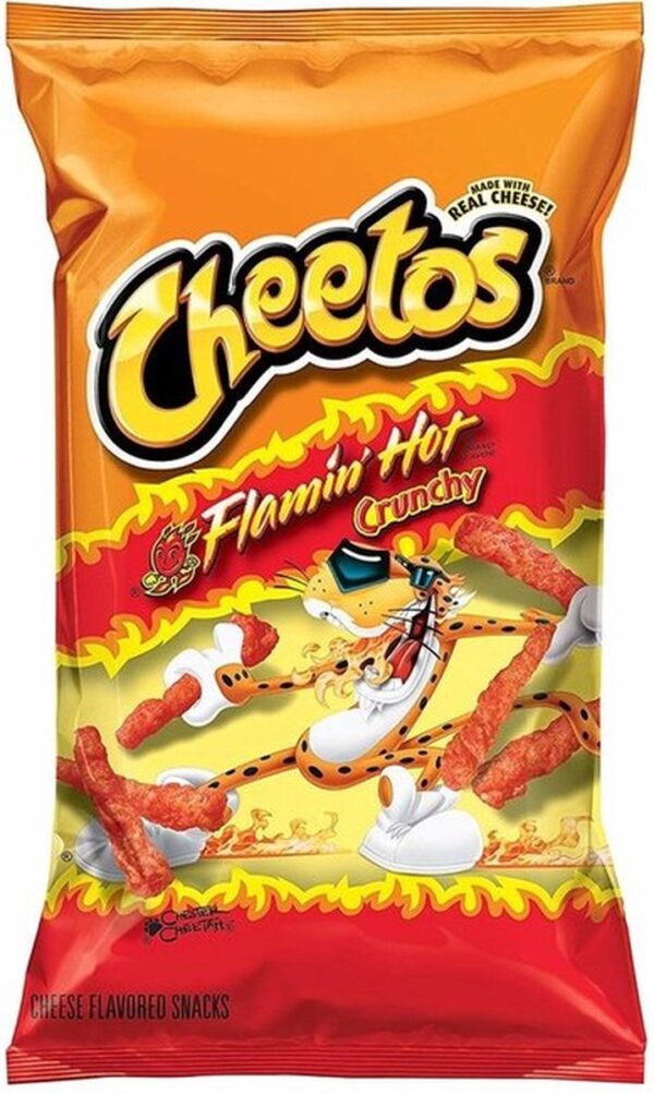 Cheetos Flamin Hot Crunchy 226g